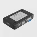 KVM переключатель на 2 PC GSMIN K1 (3x VGA, 3x USB, 2x USB Type B) (Черный) (art.: 3920bb5c29562)